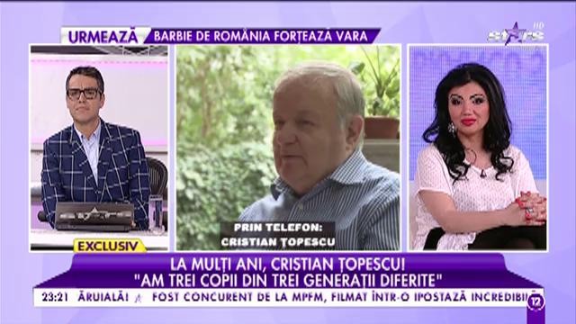 Cristian Țopescu, vocea sportului rom&acirc;nesc, &icirc;mplinește 80 de ani