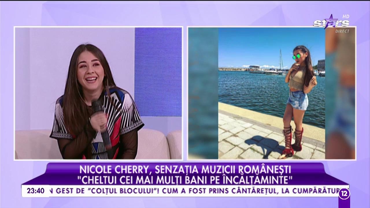 Nicole Cherry, senzația muzicii rom&acirc;nești: "Investesc foarte mult &icirc;n mine și &icirc;n imaginea mea"