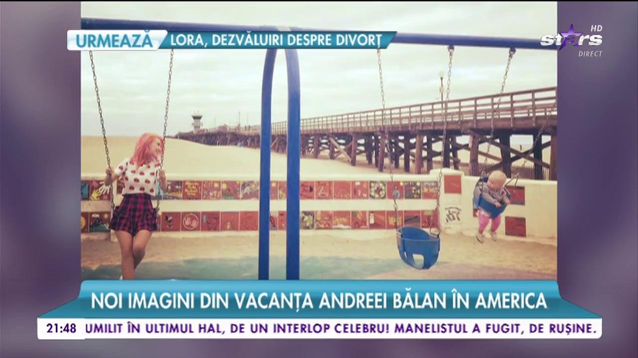 Andreea Bălan si George Burcea au cucerit America!