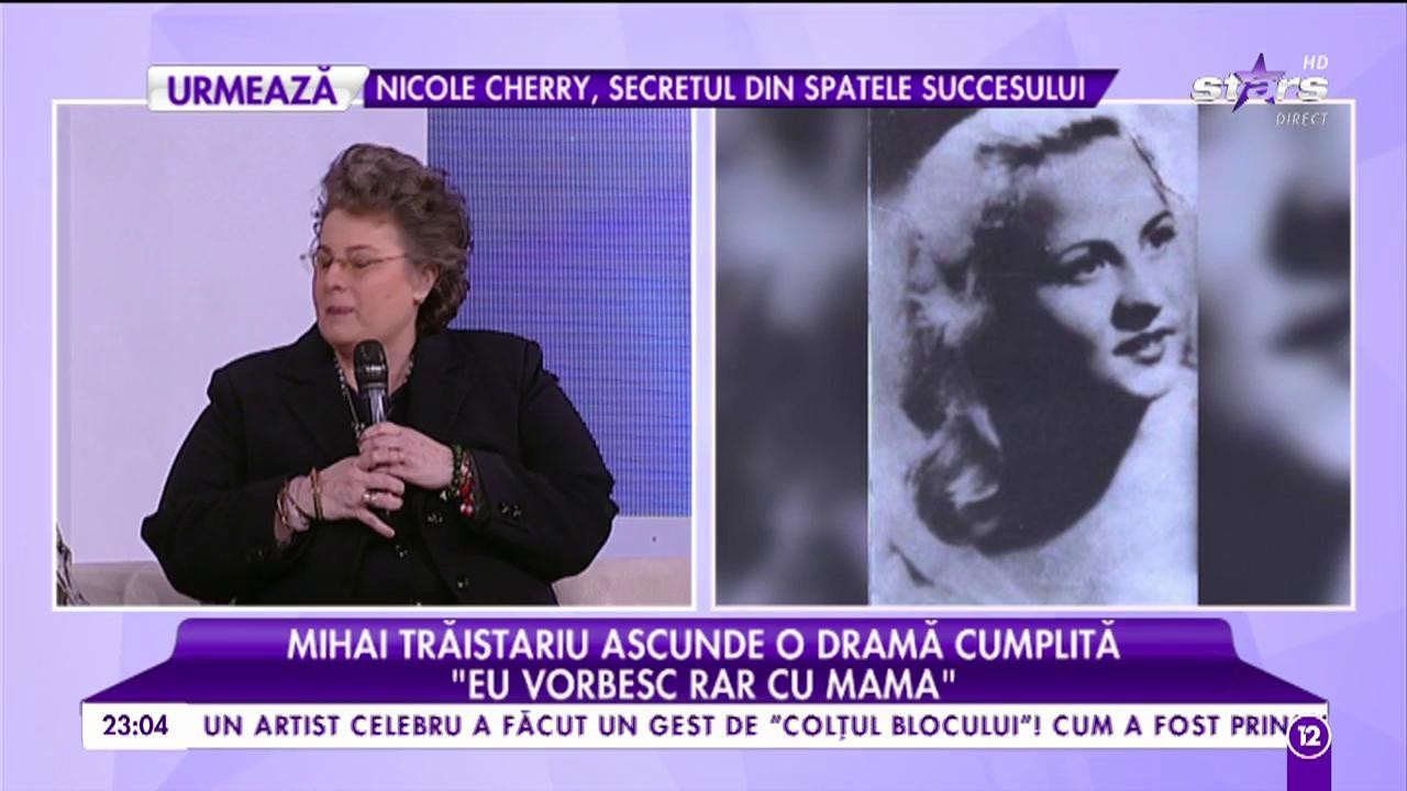 Mihai Trăistariu comunică &icirc;n vis cu cea care i-a dat viață: "O visez pe mama de trei ori pe an"