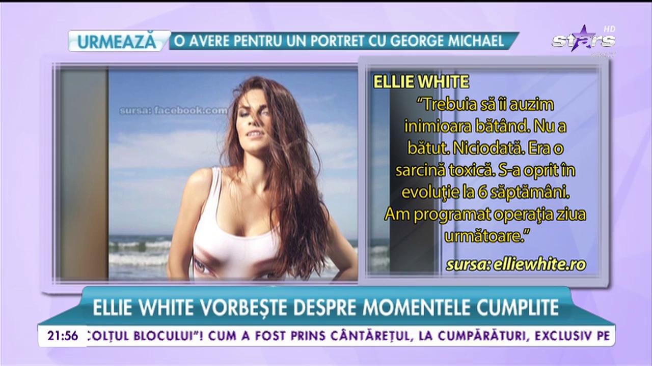 Ellie White măcinată de o dramă! Artista vorbește despre momente cumplite