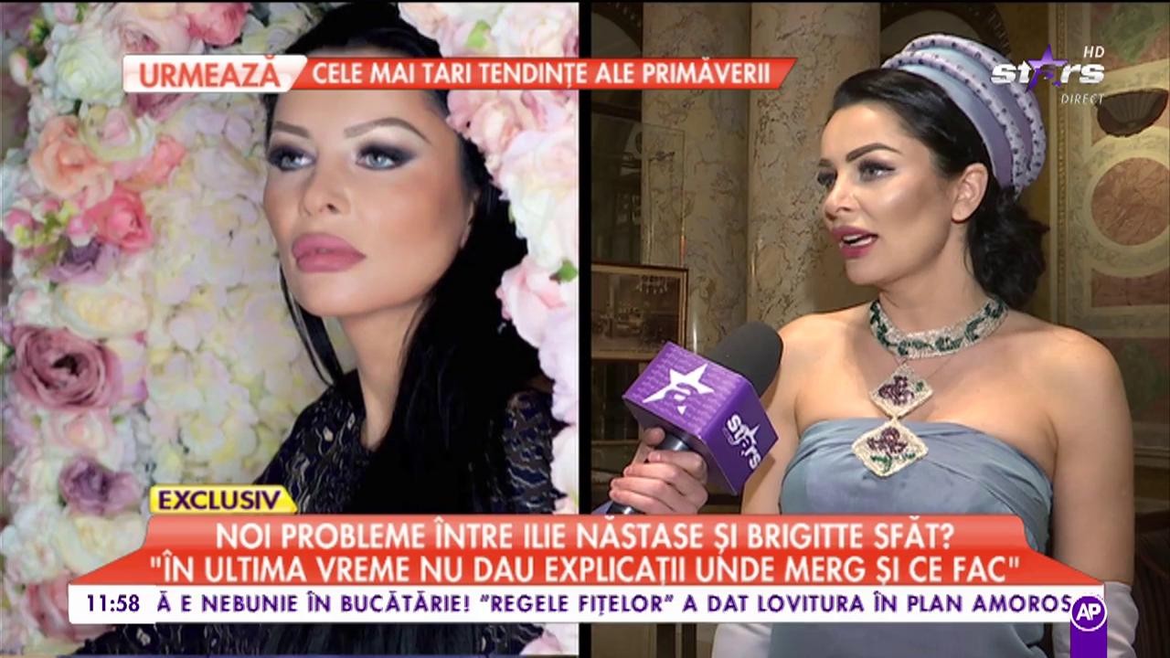 Noi probleme &icirc;ntre Brigitte Sfăt şi Ilie Năstase!?! Reacţia vedetei, surprinsă pe camerele de filmat