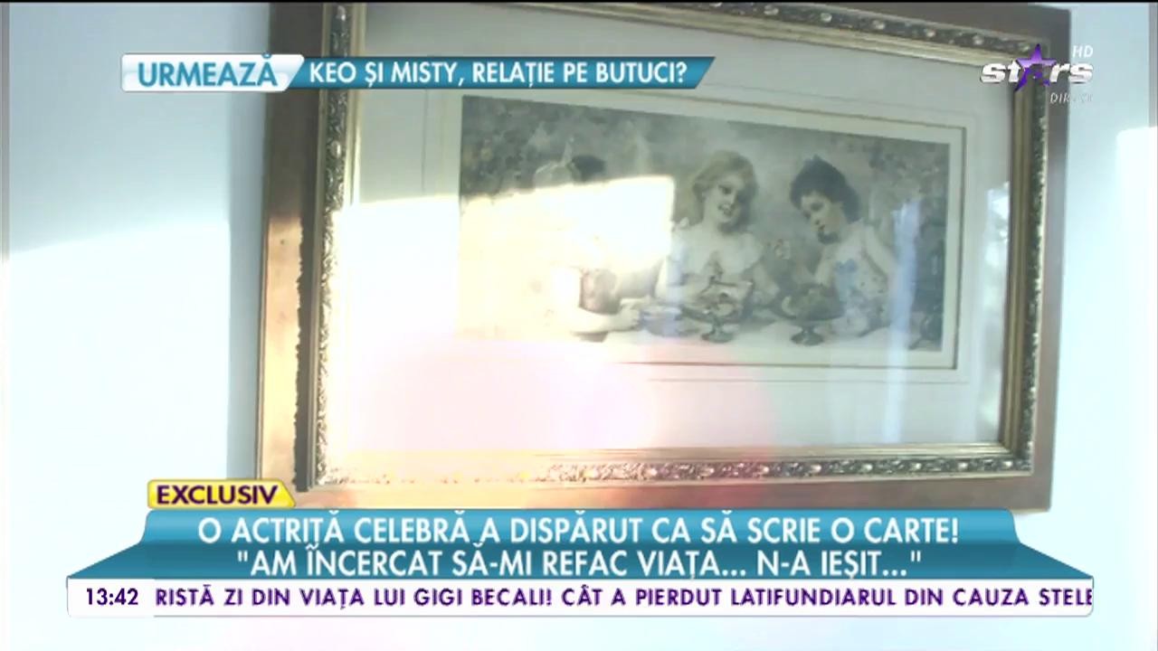 A stat 3 ani &icirc;nchisă &icirc;n casă, sechestrată de Dracula! O actriţă celebră a dispărut ca să scrie o carte!