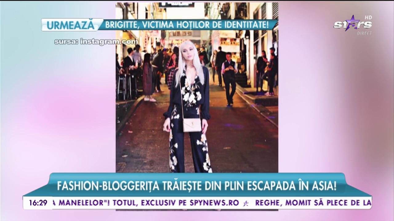 Alina Ceușan &icirc;ncinge atmosfera &icirc;n Hong Kong! Trăieste din plin escapada &icirc;n Asia!