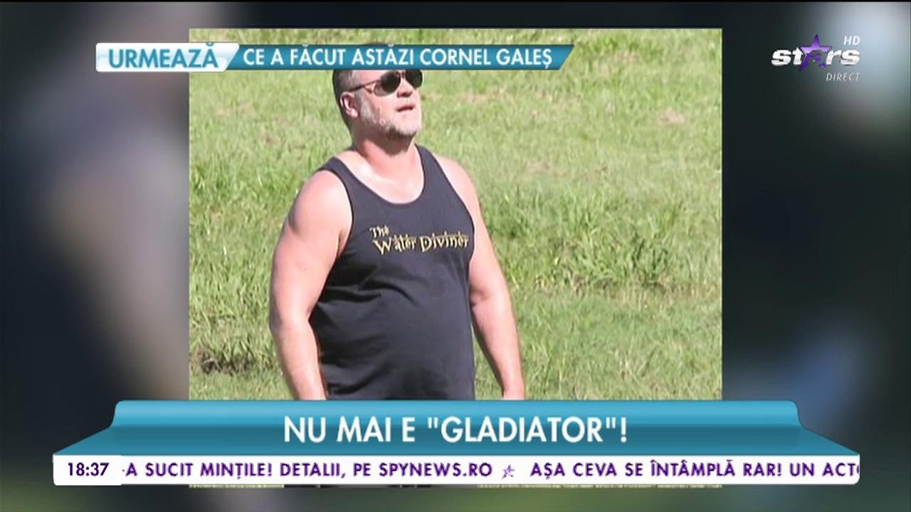 Aşa arată acum Russell Crowe