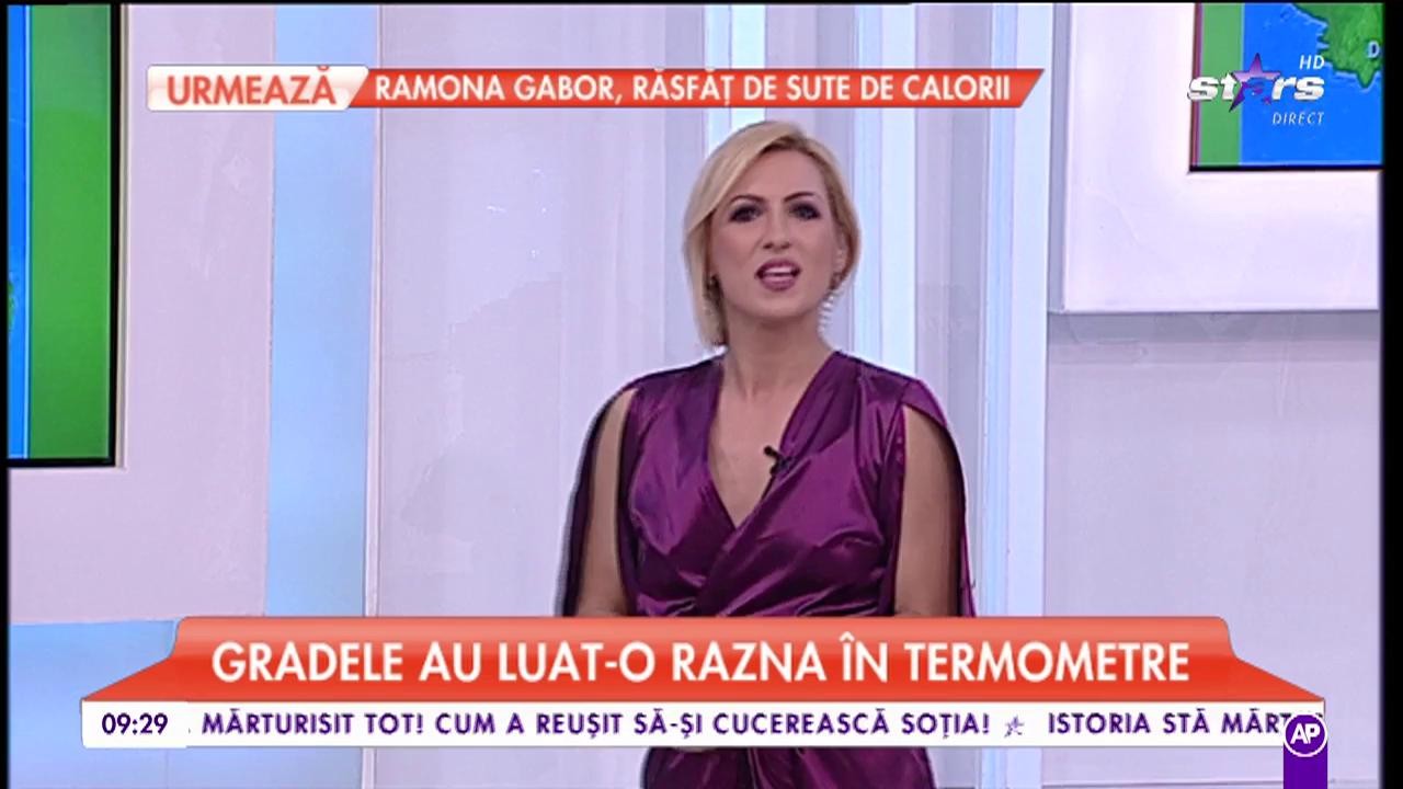 Vremea zilei. Gradele au luat-o razna &icirc;n termometre!