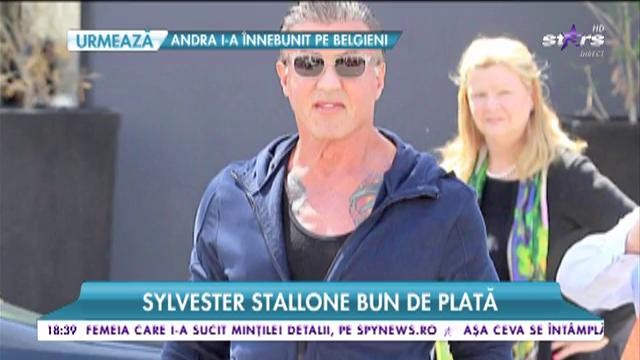 Sylvester Stallone bun de plată