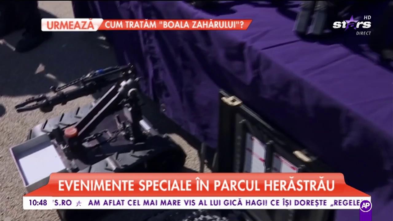 Demonstraţii de-ţi taie răsuflarea &icirc;n parcul Herăstrău, cu ocazia de Zilei Jandarmeriei