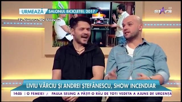 Liviu V&acirc;rciu şi Andrei Ștefănescu, show incendiar