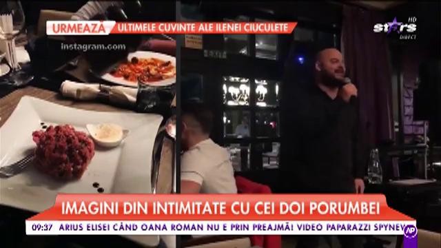 &Icirc;ntre două concerte, Dorian Popa și-a surprins iubita cu o cină romantică