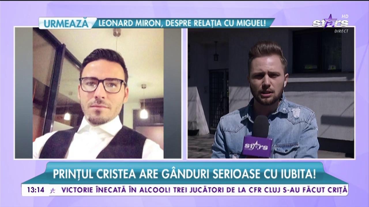Prințul Cristea are g&acirc;nduri serioase cu iubita! Sportivul i-a prezentat-o fiicei pe iubita cu 10 ani mai t&acirc;nără!