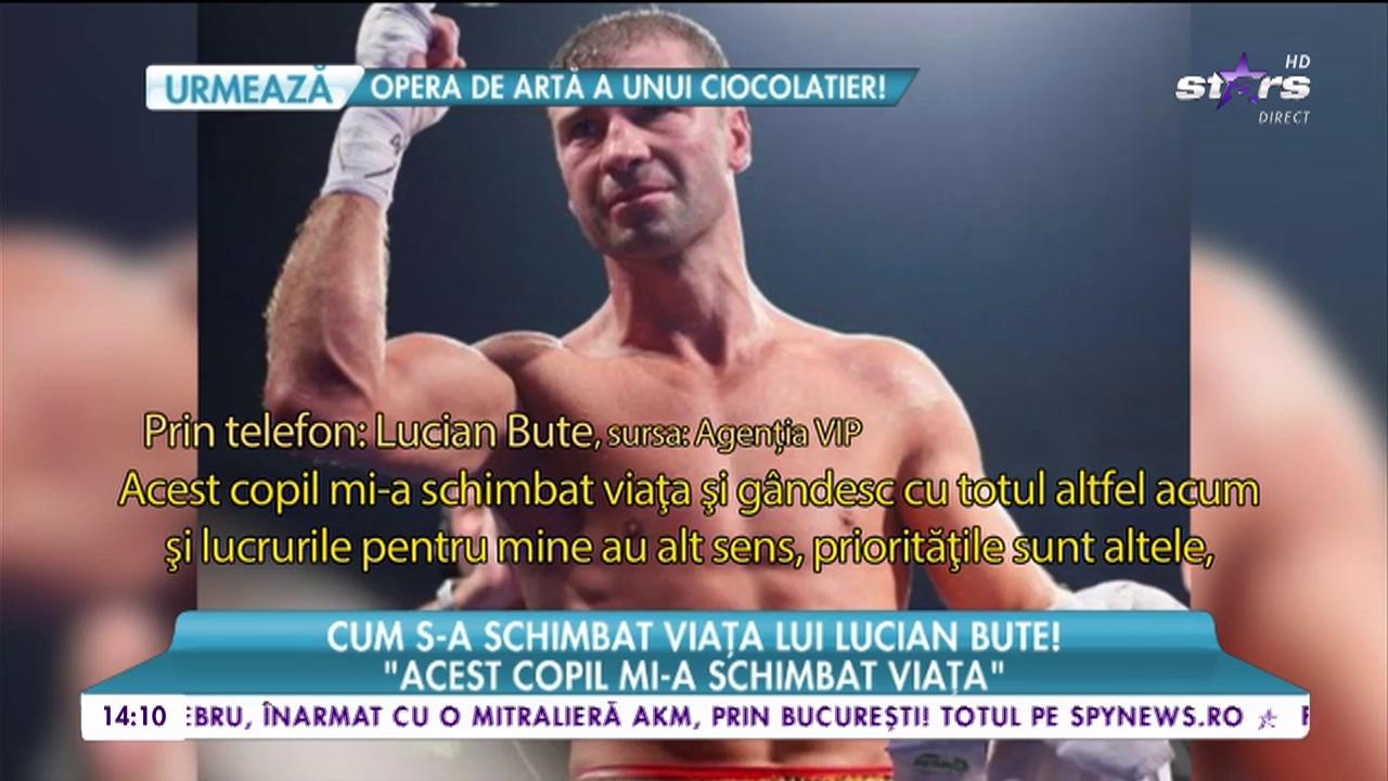 Cum s-a schimbat via'a lui Lucian Bute! "Nu imi imaginam că poate fi at&acirc;t de fumos!"