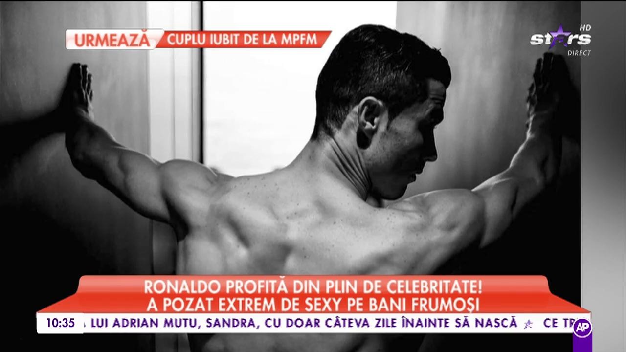 Cristiano Ronaldo le-a făcut o surpriză fanelor, după ce a postat mai multe fotografii &icirc;n care apare &icirc;n ipostaze extrem de sexy