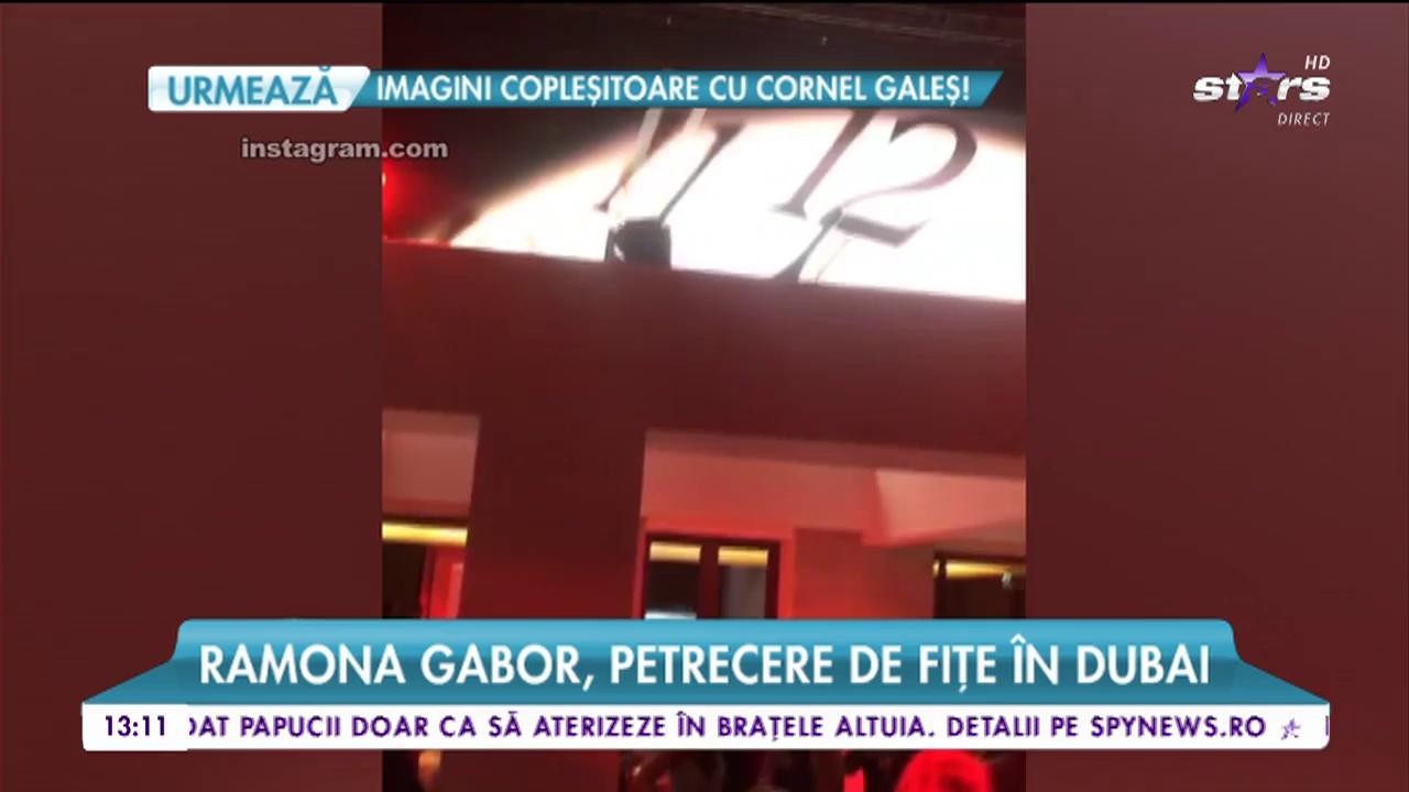 Ramona Gabor, petrecere de fițe &icirc;n Dubai! A petrecut la masă cu milionarii lumii!