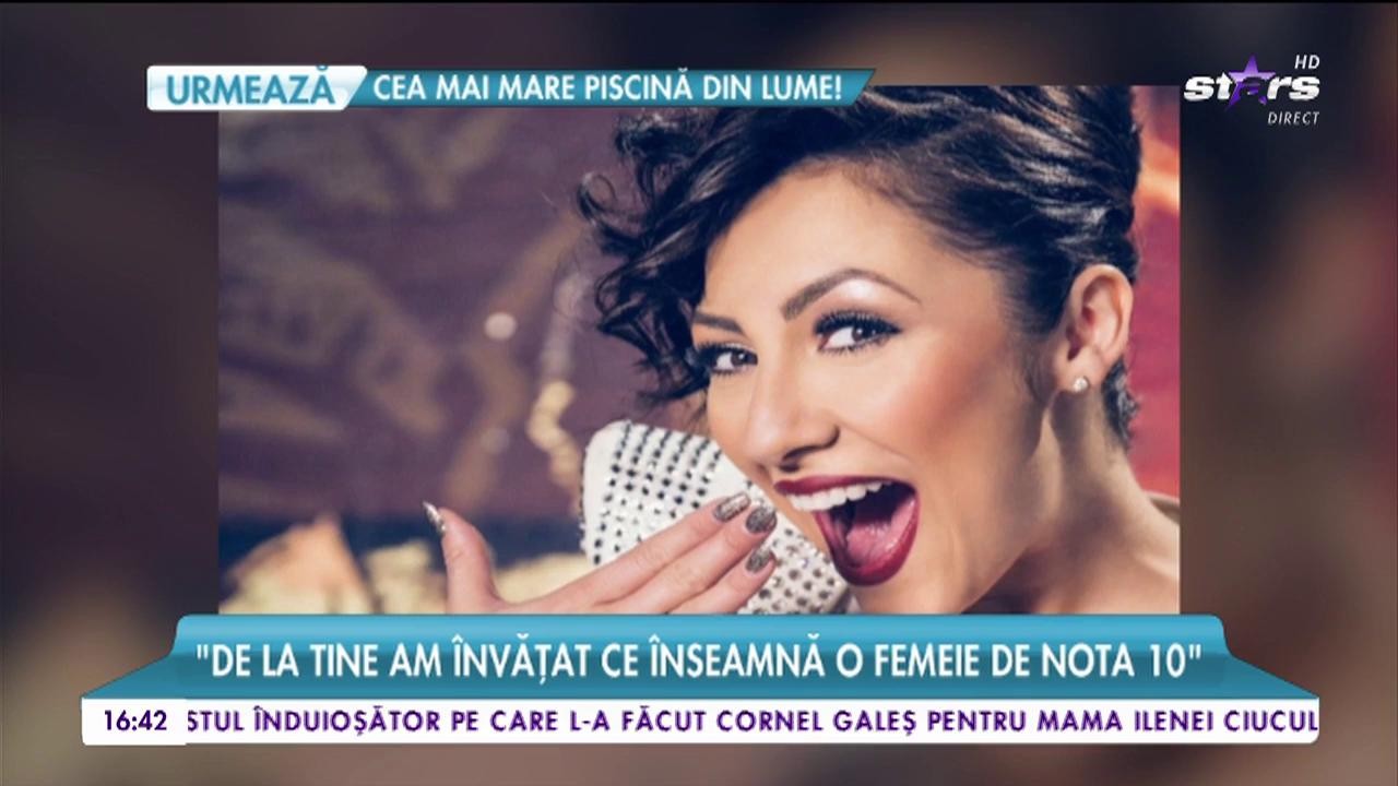 Andra, mesaj emoţionant de ziua mamei! "De la tine am &icirc;nvăţat ce &icirc;nseamnă o femeie de nota 10"