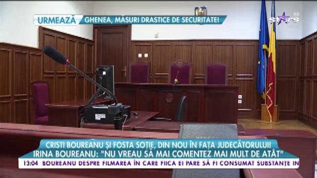 Cristi Boureanu şi fosta soţie, din nou &icirc;n faţa judecătorului!