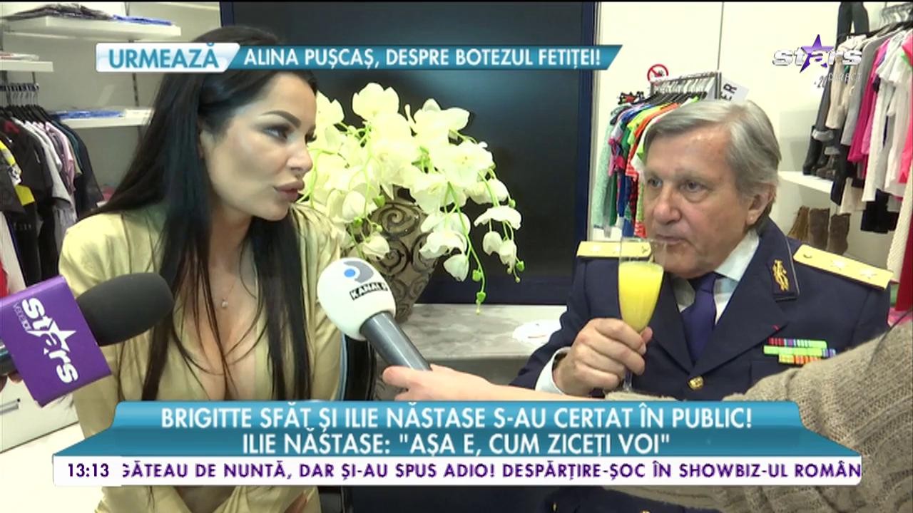 Brigitte Sfăt şi Ilie Năstase s-au certat &icirc;n public!