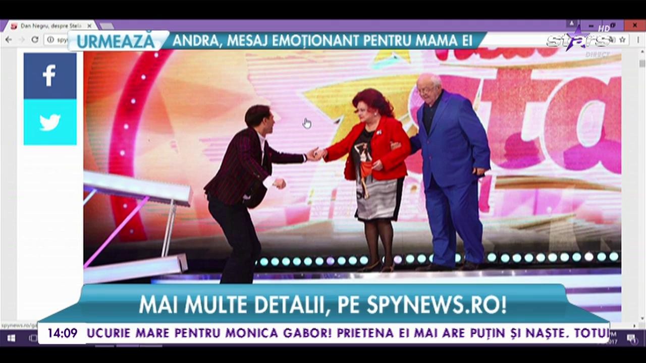 Dan Negru, despre Stela Popescu: &bdquo;Iar m-a umilit&rdquo;