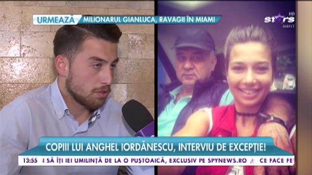 Copiii lui Anghel Iordanescu, interviu de excepție!