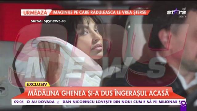 Mădălina Ghenea s-a externat, și-a dus &icirc;ngerașul acasă
