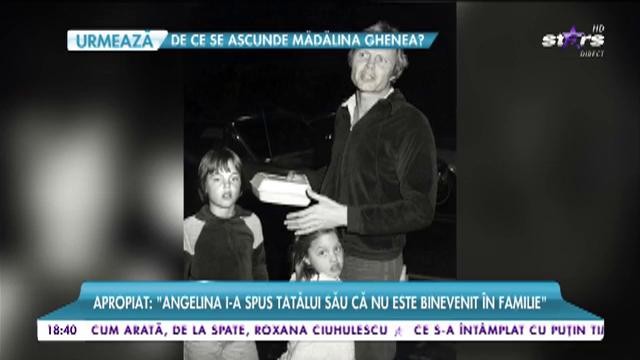 Angelina Jolie, la cuțite cu tatăl ei! Vedeta nu-l lasă &icirc;n preajma copiilor!
