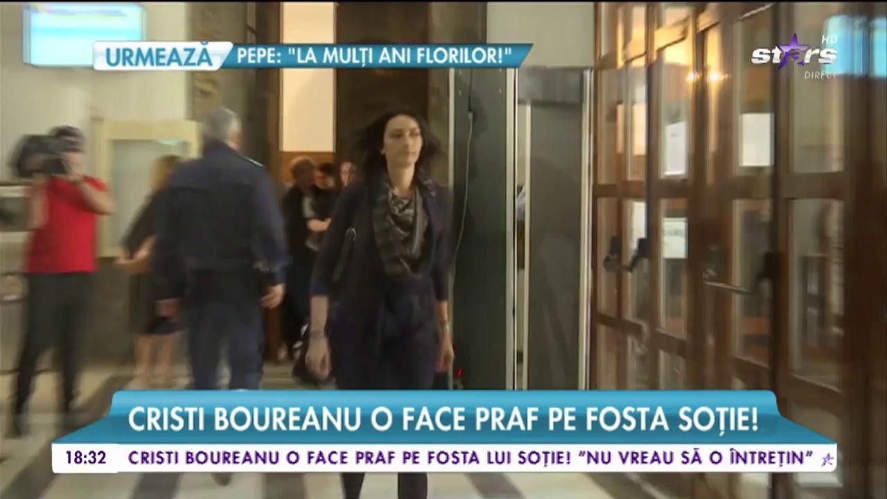 Cristi Boureanu o face praf pe fosta soție! Ce spune despre pensia alimentară?