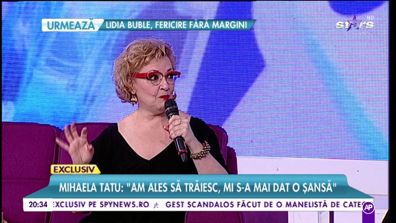 Mihaela Tatu, cea mai sinceră confesiune &icirc;n prima zi din Săptăm&acirc;na Patimilor "Am ales să trăiesc, mi s-a mai dat o șansă"