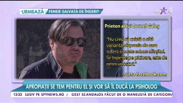 Cornel Galeş e distrus de durere! Pierderea femeii iubite i-a spulberat sufletul!