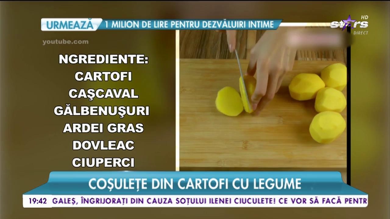 Ramanem tot la capitolul mancare iar pentru cină vă propunem un preparat usor, numai bun de savurat la această oră! Coşuleţe din cartofi cu legume