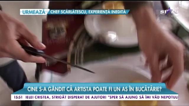 Amna &icirc;i calcă pe urme lui chef Scărlătescu! Cine s-ar fi g&acirc;ndit ca artista poate fi un as &icirc;n bucătărie?