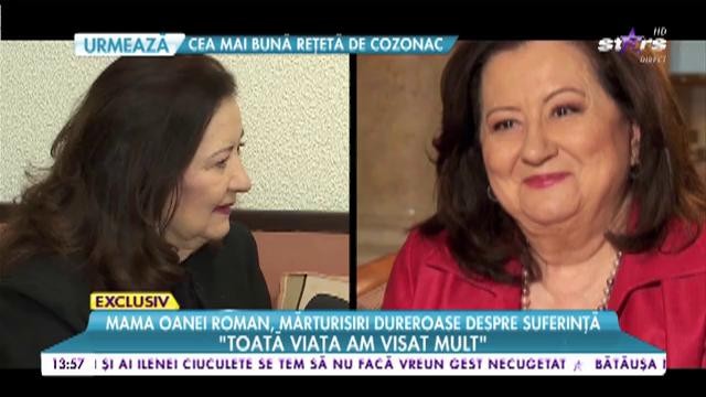 Mioara Roman, primul interviu după moartea surorii ei! "Am visat şi ce părea că nu mi s-a &icirc;nt&acirc;mplat şi mi s-a &icirc;nt&acirc;mplat"