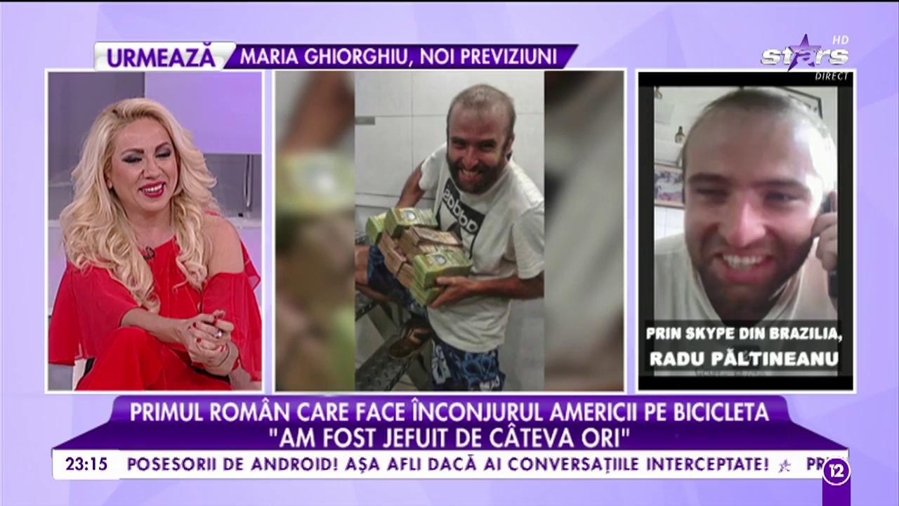 Radu Păltineanu, primul rom&acirc;n care face &icirc;nconjurul Americii pe bicicleta. Este de 1 an şi 8 luni este numai pe drumuri!
