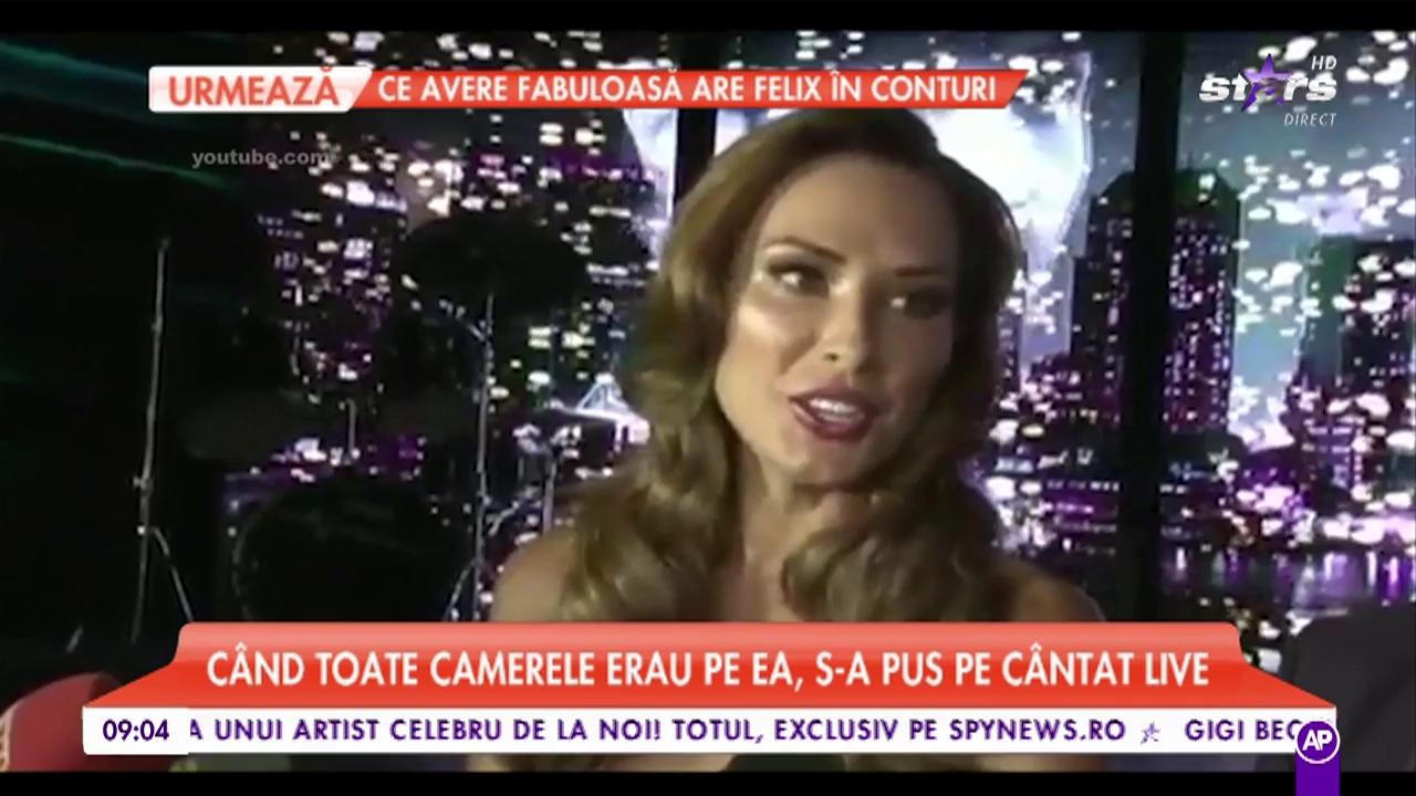 Iulia V&acirc;ntur s-a apucat de c&acirc;ntat!