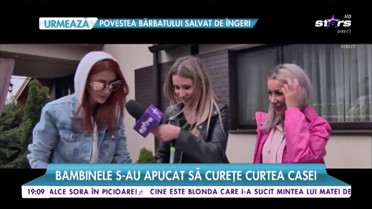 Denisa şi Raluca de la Bambi s-au pus pe treabă