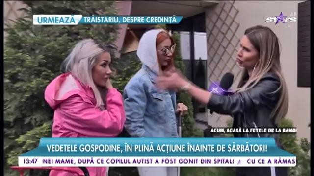 Fetele de la Bambi fac curăţenie de Paşte! Vedetele gospodine, &icirc;n plină acţiune &icirc;nainte de sărbători!