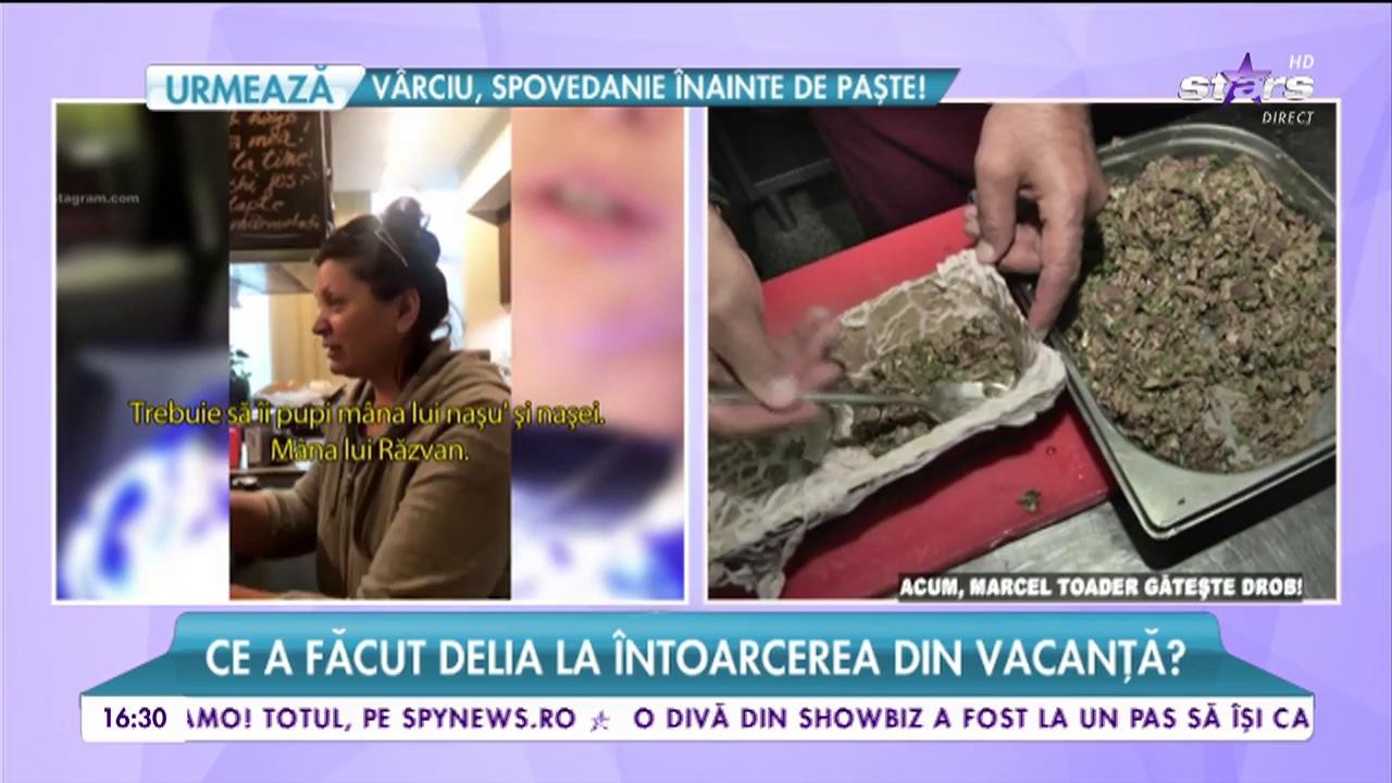 Ce a făcut Delia la &icirc;ntoarcerea din vacanţă?