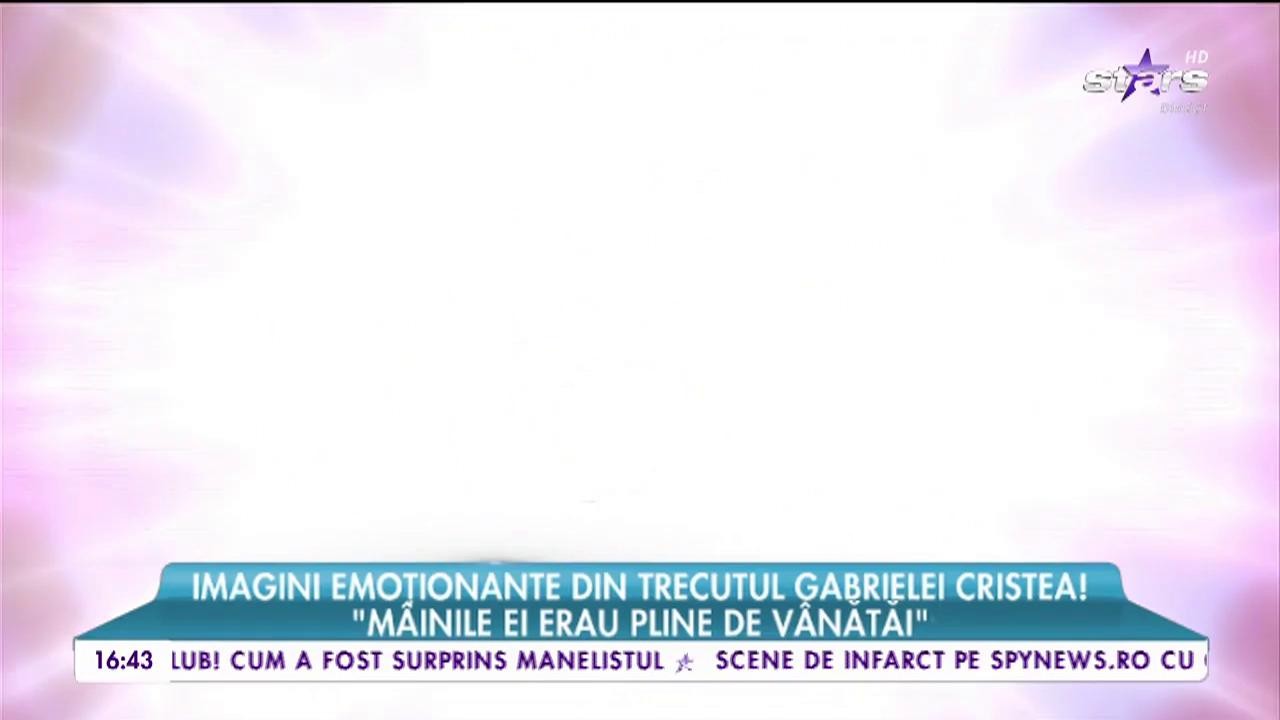 Cum arăta Gabriela Cristea c&acirc;nd a plecat de acasă