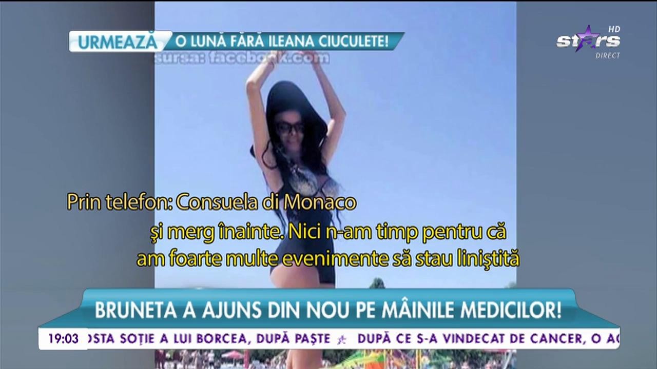 Consuela di Monaco, probleme grave de sănătate