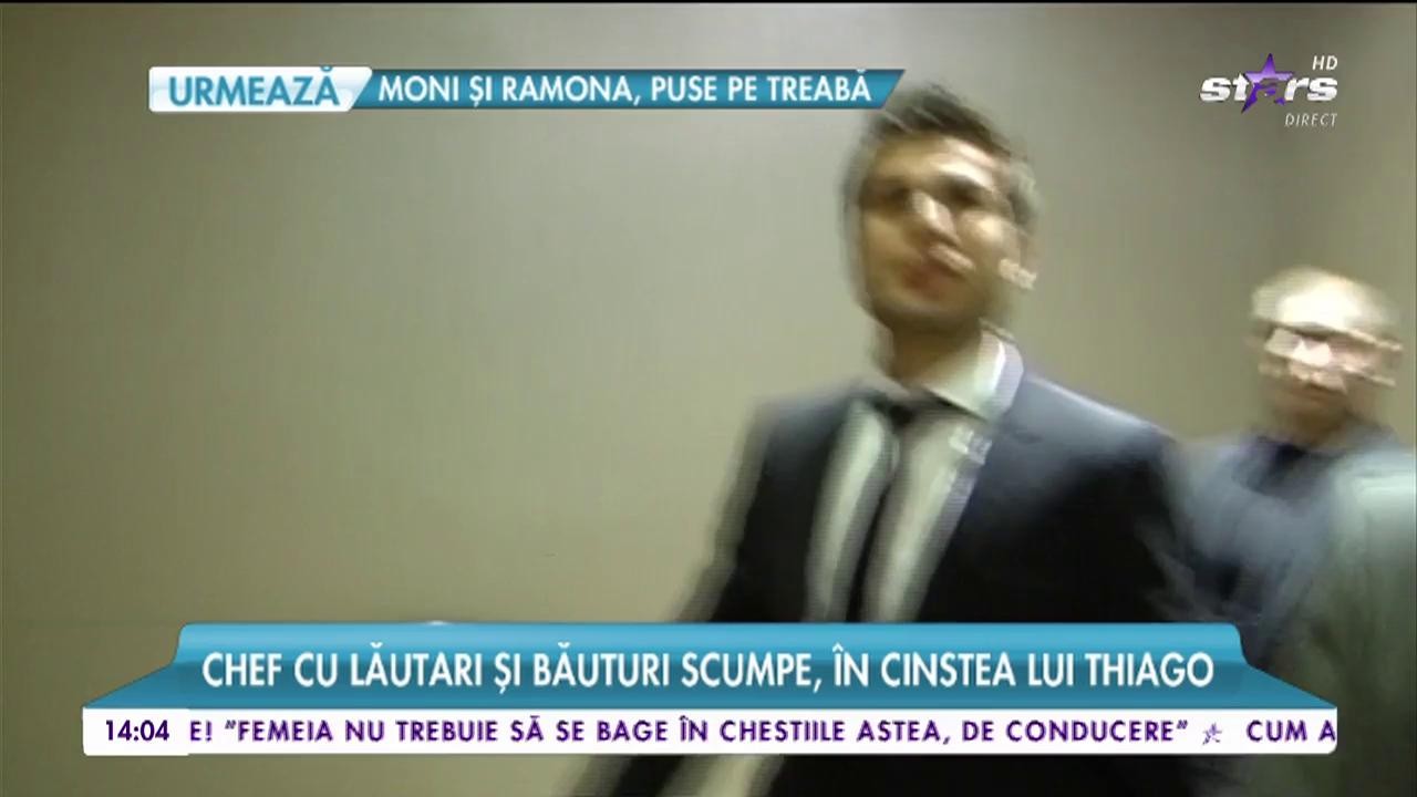 Adrian Mutu, chef cu lăutari și băuturi scumpe, &icirc;n cinstea lui Thiago