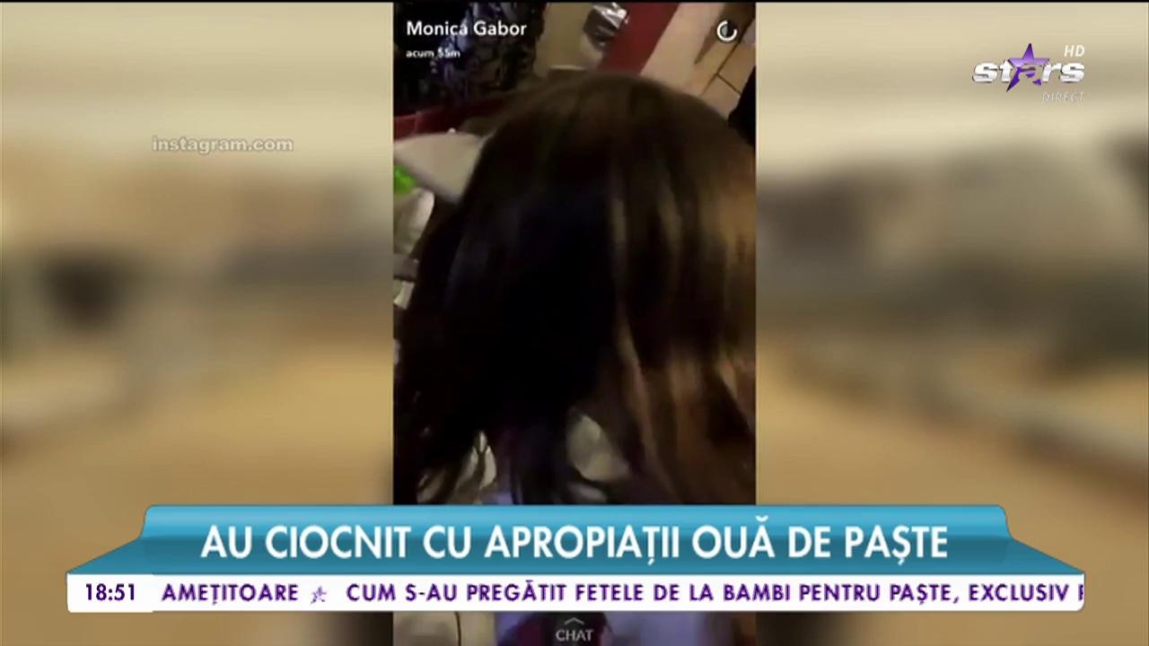 Monica şi Ramona Gabor au petrecut Paştele &icirc;n s&acirc;nul familiei
