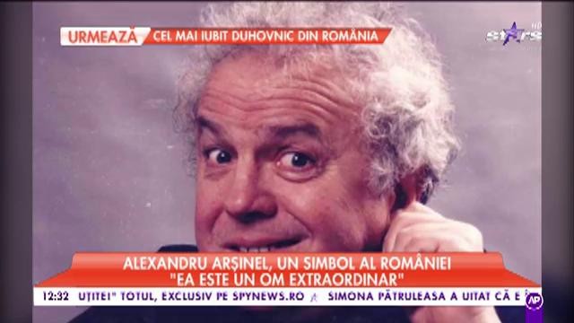 Alexandru Arșinel, un simbol al Rom&acirc;niei