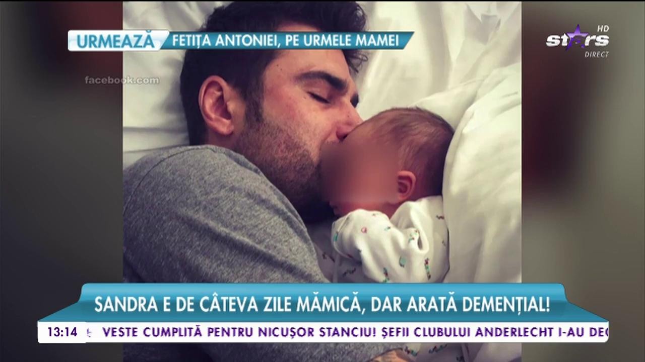 Adrian Mutu, prima noapte acasă cu Tiago!