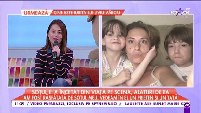 Bianca S&acirc;rbu, un exemplu de femeie puternică. Soțul ei a &icirc;ncetat din viață pe scenă, alături de ea!