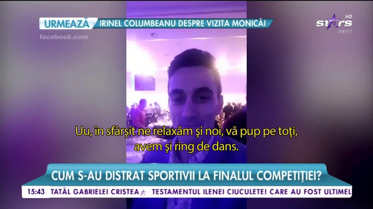 Petrecere pentru campionii de la gimnastică!