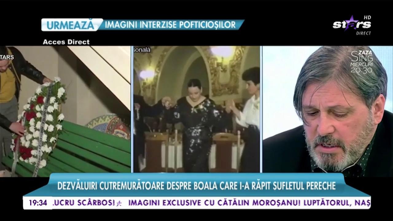 Cornel Galeş a vorbit cu ochii &icirc;n lacrimi despre ultimele zile de viaţă ale Ilenei Ciuculete