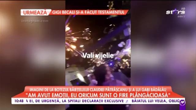 Claudia Pătrăşcanu, emoţii p&acirc;nă la lacrimi la botezul micuţului ei! Cum a arătat petrecerea de pomină a artistei