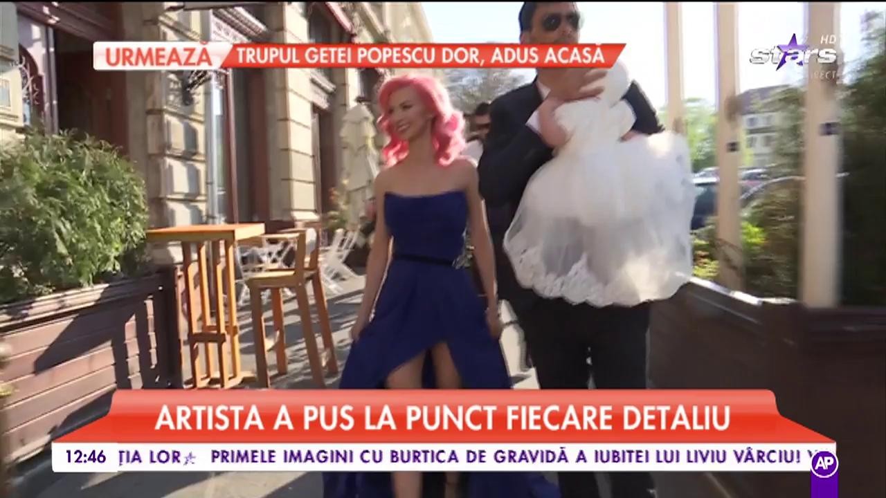 Andreea Bălan a vărsat lacrimi de emoţie la botezul fiicei ei! Cum s-a simţit vedeta &icirc;n cea mai importantă zi din viaţa Ellei