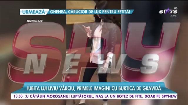 Iubita lui Liviu V&acirc;rciu, primele imagini cu burtica de gravidă!
