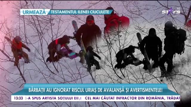&Icirc;ncă o operațiune de căutare și salvare! Trei turiști, la un pas de moarte!