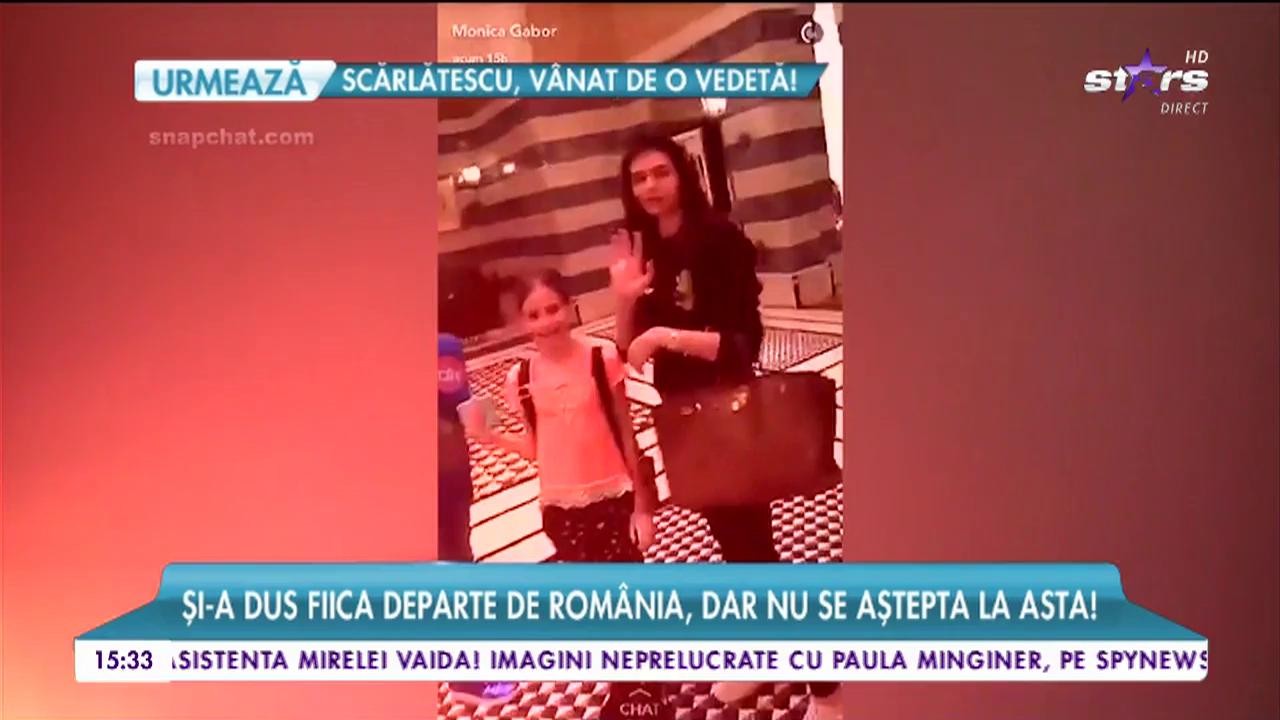 Monica Gabor şi-a dus fiica departe de Rom&acirc;nia, dar nu se aştepta la asta! Irina: "Vreau să mă mut aici"